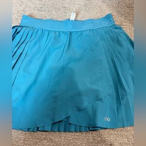 ALO Yoga Women's Teal tennis Skirt